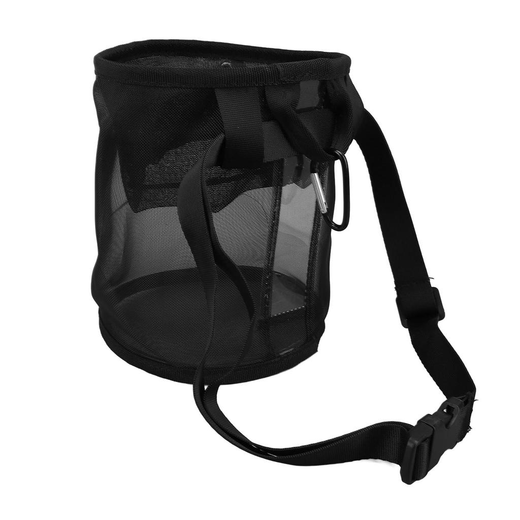 Butterflies Cage Black Portable Nylon Mesh Ventilated Butterflies Habitat Cage for Collection
