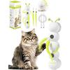 Interactive Caterpillar Cat Toy, Motion-Activated Wack-a-Worm with Suction Cup – Compatible with Indoor Cats (1 Pcs)
