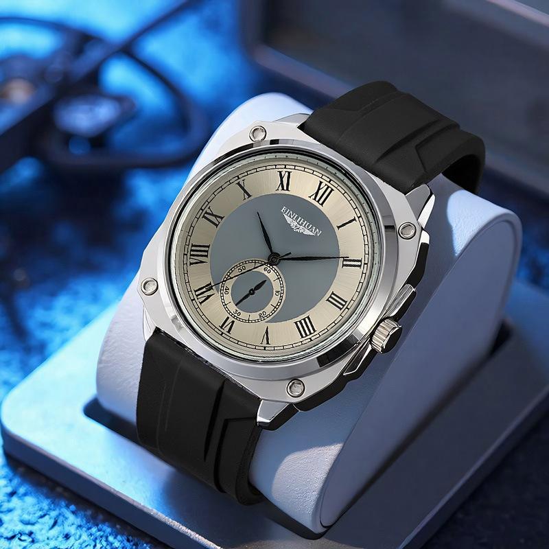 JYL Men's Watch Business Waterproof Cross-border Leather Strap