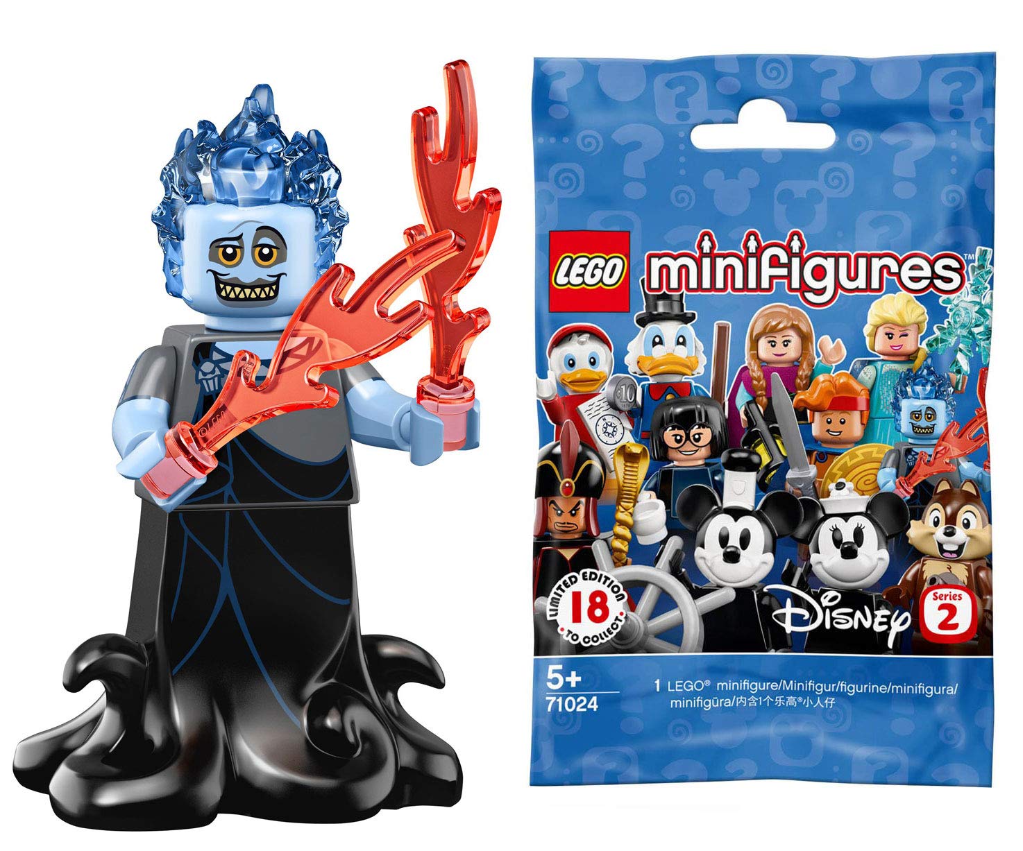 

Минифигурка LEGO Disney Серия 2 Аид (Геркулес) - Неоткрытый [71024-13]