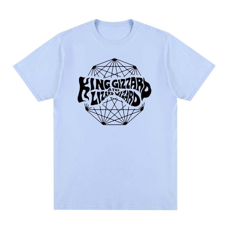 

King Gizzard the Lizard Wizard Vintage Tshirt Australian rock band Cotton Men T shirt New TEE TSHIRT Womens tops 4XL