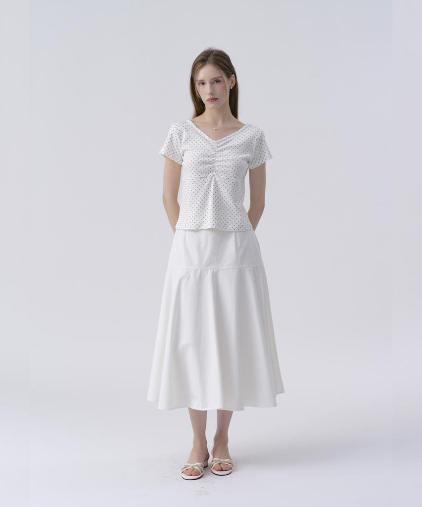 EL Florence Flare Cotton Skirt
