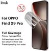 For OPPO Find X9 Pro 5G Glass IMAK Anti-peeping Hydrogel Film 3th Generation Full Coverage Screen Protector