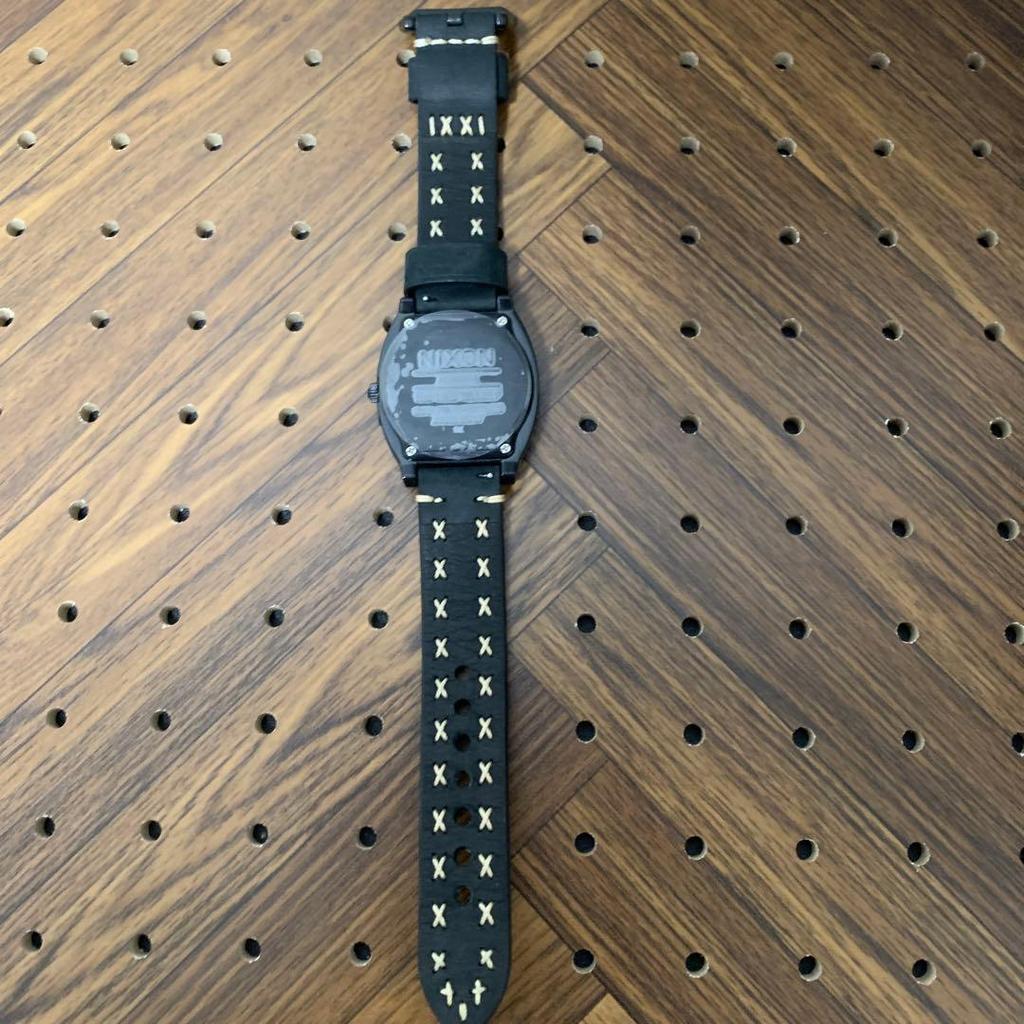 Used NIXON Time Teller Men's Quartz Watch Working Item