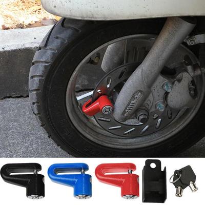 Motorcycle Locks Anti Theft Heavy Duty Scooter Wheel Lock Wheel Disc Brake Padlock Waterproof Anti Theft Wheel Lock Bicycles