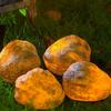 Auto on/Off LED Solar Light Cobblestone Shaped Solar Lawn Lamp Outdoor Pebble Lamp  Lawn