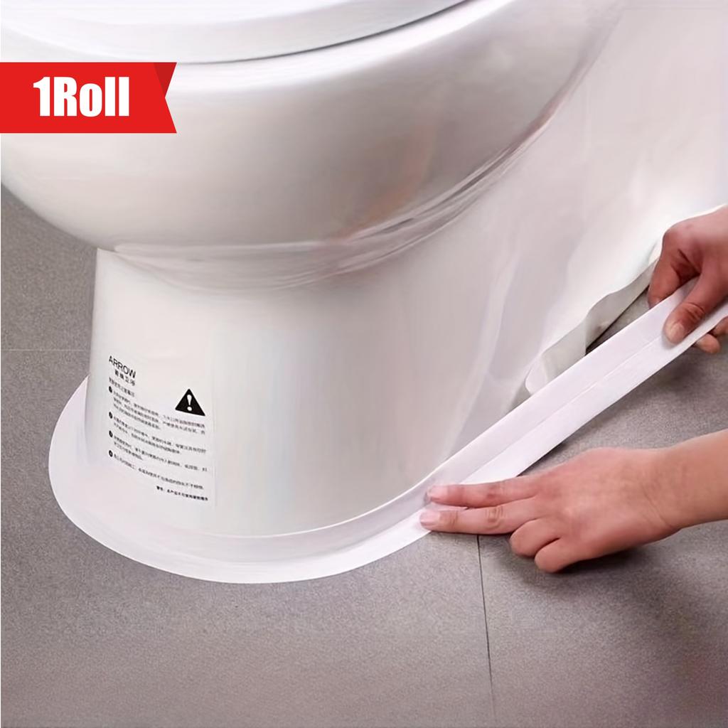 PVC Sealing Strip Tape for Bathroom Bath Toilet Kitchen Caulk Tape Self Adhesive Waterproof Wall Sticker Mold Proof Tapes 1 Roll
