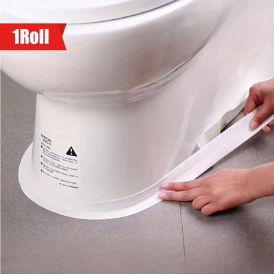 Ruban d'étanchéité en PVC pour salle de bain, toilettes, cuisine, autocollant mural étanche, anti-moisissure, 1 rouleau