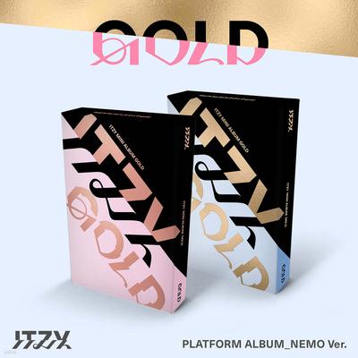 ITZY - GOLD [PLATFORM_NEMO VER.][1 Out of 2 Randomly Sent]