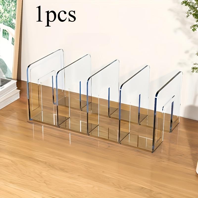 

1pc Acrylic Purse Organizer, Clear Plastic Handbag Storage Divider, Transparent Bag Rack Display for Home & Retail Use