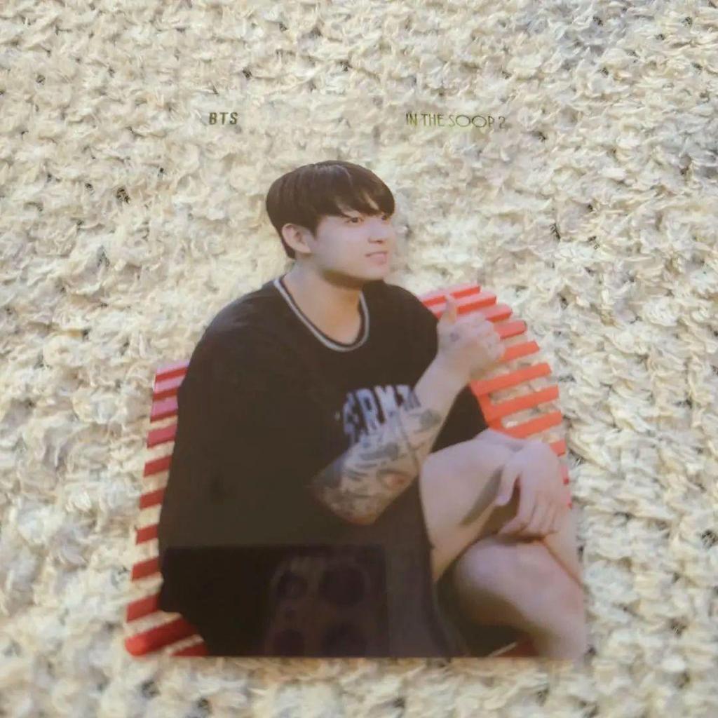 [USED] BTS IN THE SOOP 2 Clear Trading Cards Set of 7