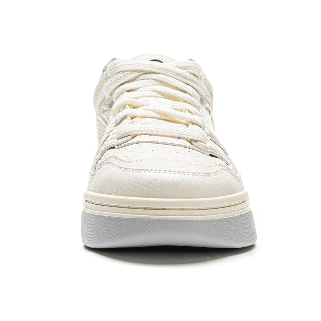 Li Ning Moon White 2MID Textile, Synthetic Leather AGCV331-1