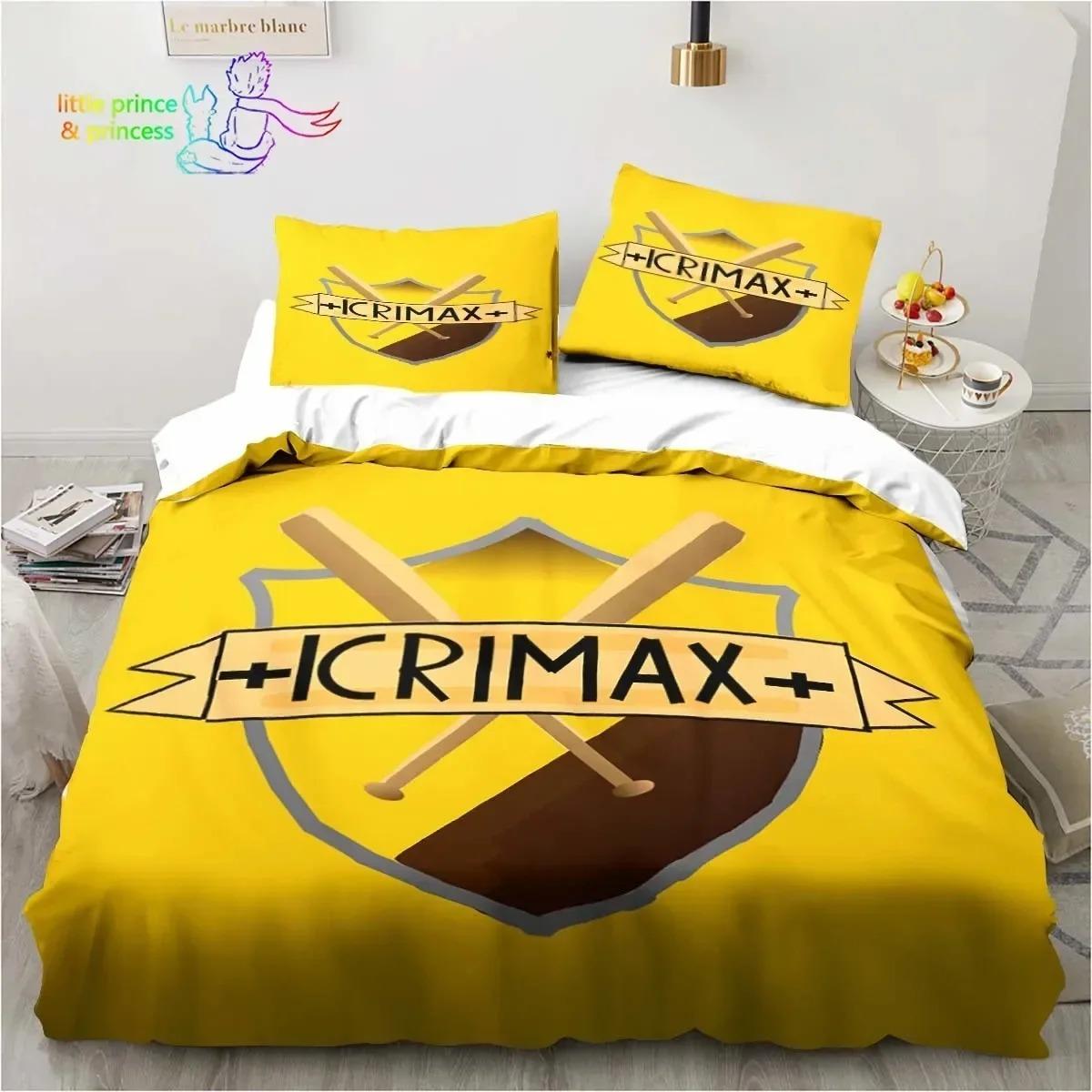 Icrimax 3D Patroon Print Patroon Beddengoed Collectie Enkele Maat Maat Enkele Maat Volledige Queen Maat King Maat Maat Bed Collectie Volwassene Kind Slaapkamer EU Double 200x200cm