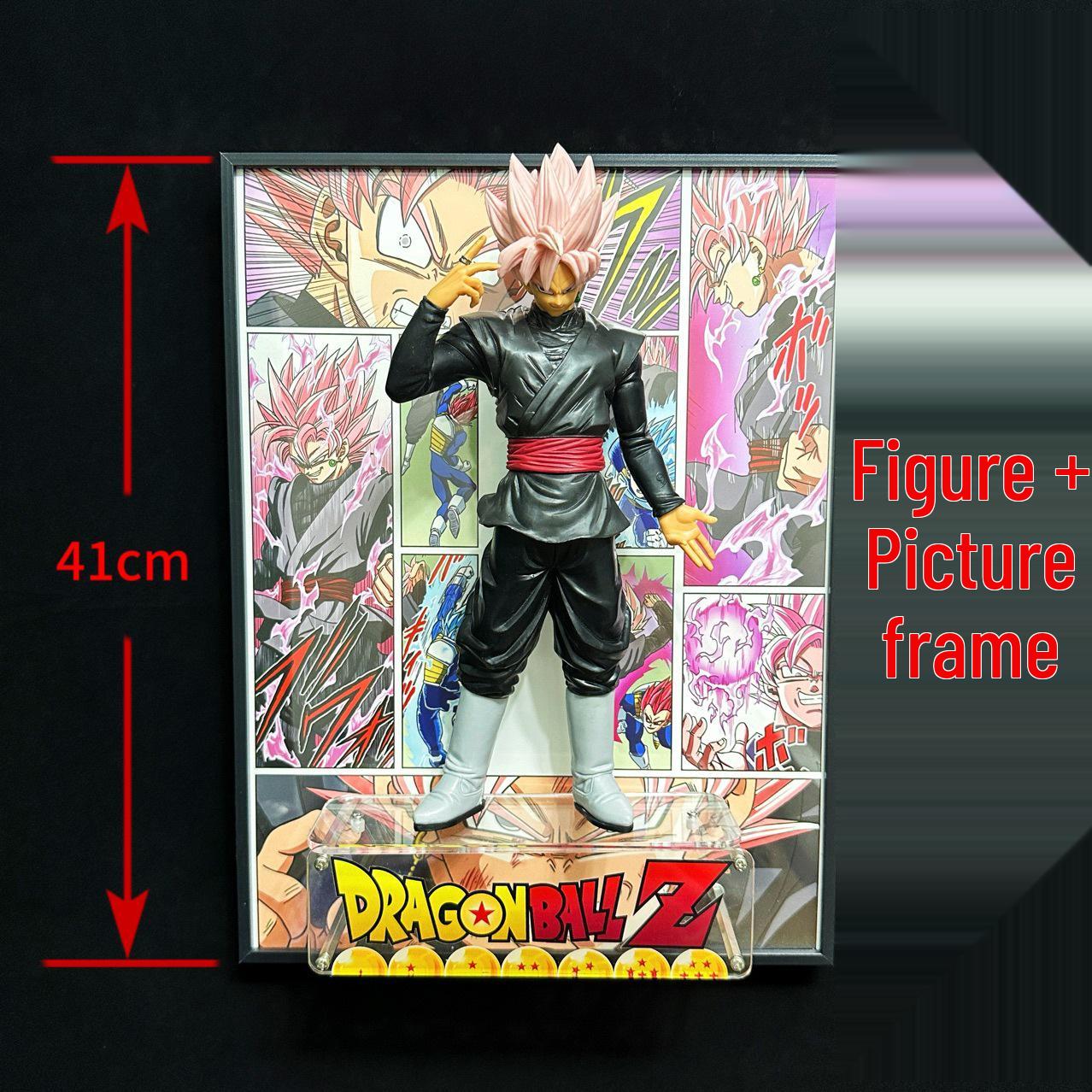 

Dragon Ball Super Goku Rose 3D Anime Figurine Toy Ornament, Trendy Gift