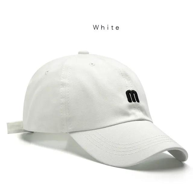 Modna czapka baseballowa 100% bawełna dla mężczyzn i kobiet Haftowane litery Czapka typu snapback Letnie czapki przeciwsłoneczne Unisex Casualowe czapki hip-hopowe
