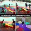 Outdoor Children's Toy Big Rainbow Parachute Physical Training Toy Team Cooperation Sports Game Umbrella Octagonal Shape