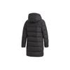 Adidas Womens Mid Down Coat Outdoor Windproof Hooded Long Sleeve Jacket Women Coats Black GE9991