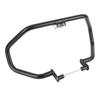 Motorcycle Engine Guard Crash Bar Frame Protector Black Rugged Iron Highway Frame Falling Protector Replacement For
