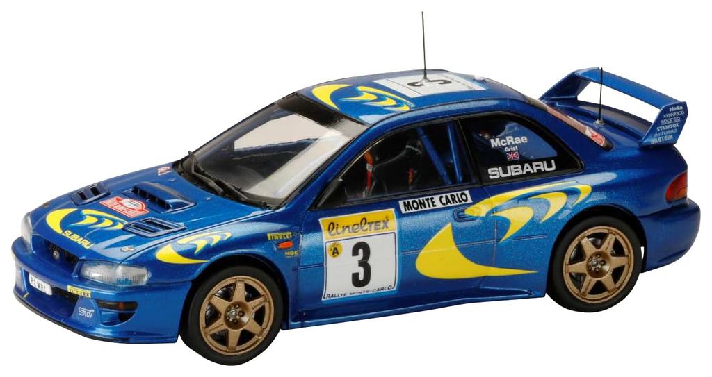 HJR43 Subaru Impreza Monte Carlo Finished Product 1/43 1997#3