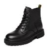[Anti-Season God] First-layer cowhide Martin boots for women's 2025 autumn and winter new velvet lace-up British style short boots
