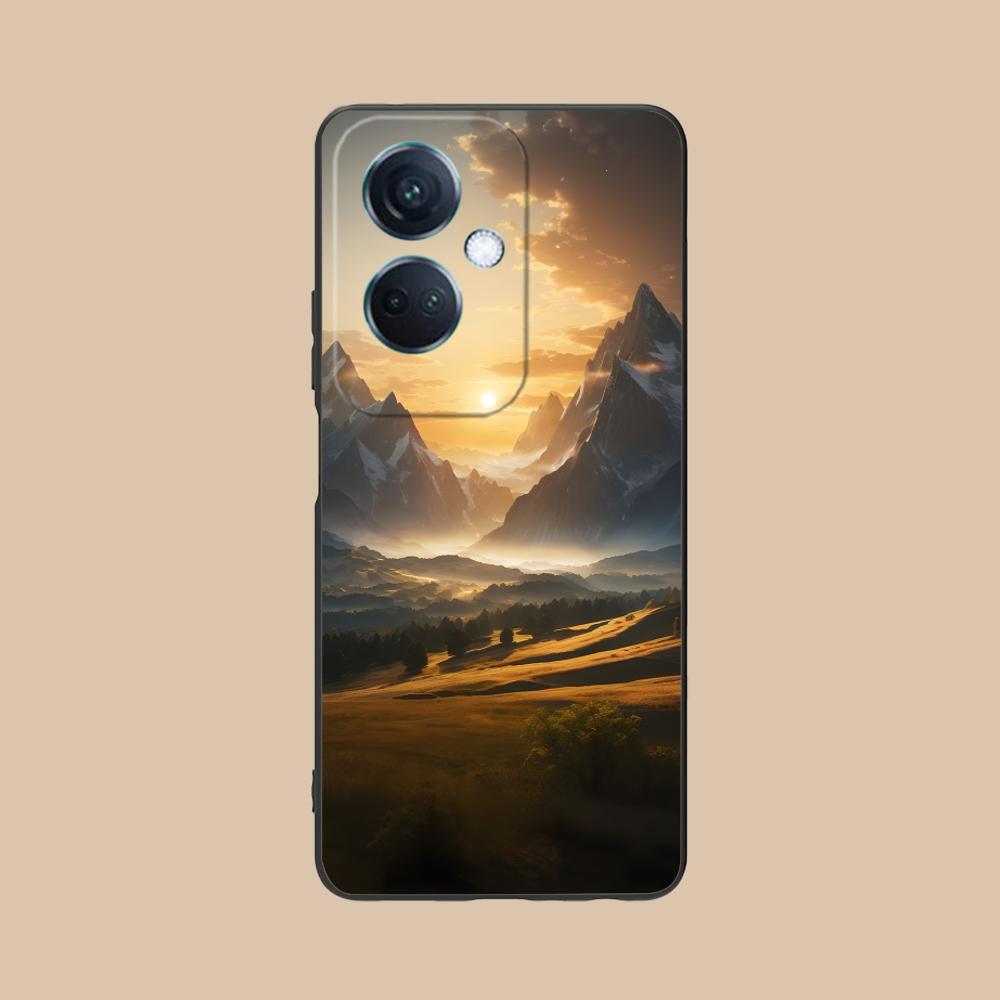 Mountain Forest Mobile Phone Case for OPPO Reno 14 13 12 11 10 9 8 7 6 5 F T Pro 5G Colorful Printing Cover Pretty Luxury Cover