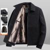 Dad Spring and Autumn Coat Men's New Casual Jacket Year-old Men's Clothing Middle Grandfather Winter Top