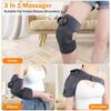 Portable Heated Knee Massager with Infrared Therapy – Magnetic Adjustable Knee Brace for Pain Relief and Muscle Relaxation