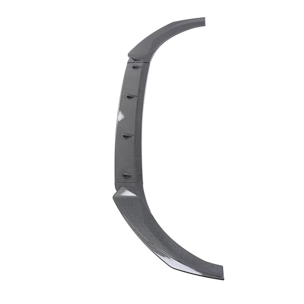 Front Bumper Lip Spoiler Racing   3 Section Type Car Front Bumper Lip Body Kit for S‑Line 8V Pre‑facelift 2013 to 2016