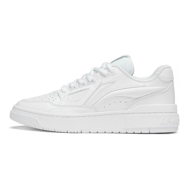 Li-Ning Rookie 2 BADFIVE Mens Low Top Skate Shoes White Comfort Versatile ABCT023-1 39.5