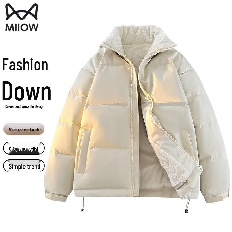 MiiOW Men s Stand Collar Duck Down Jacket S