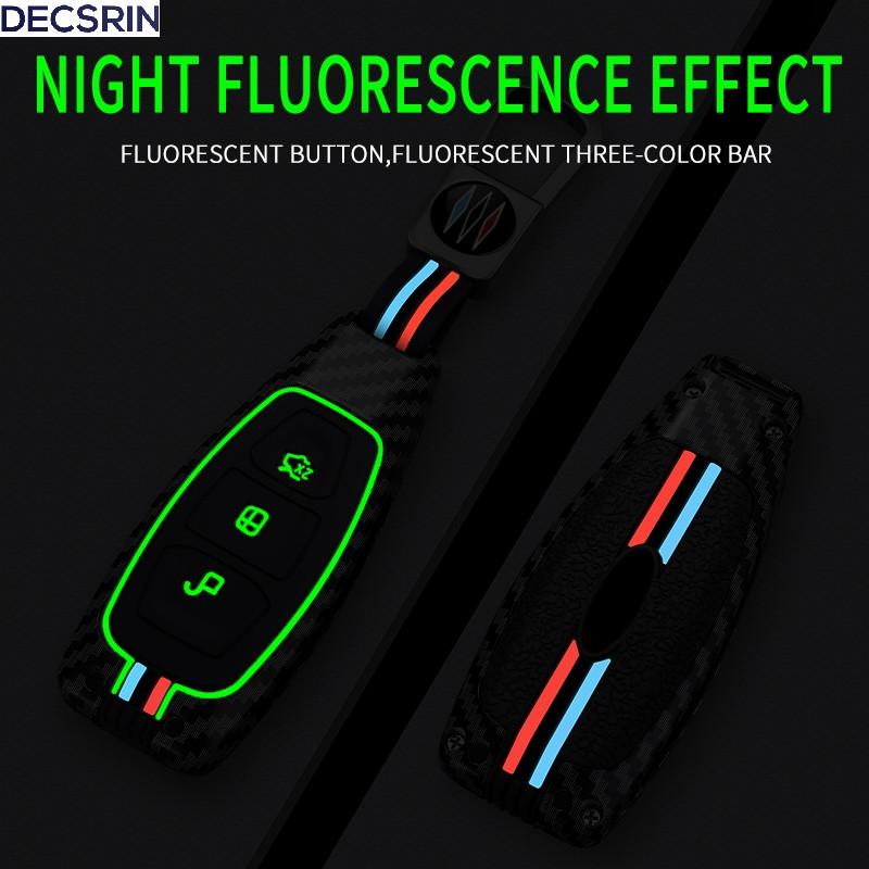 Car Remote Smart Key Case Cover Shell Fob For Ford Fiesta Focus 3 4 Mondeo Ecosport Kuga Focus ST Protector Car Accessories