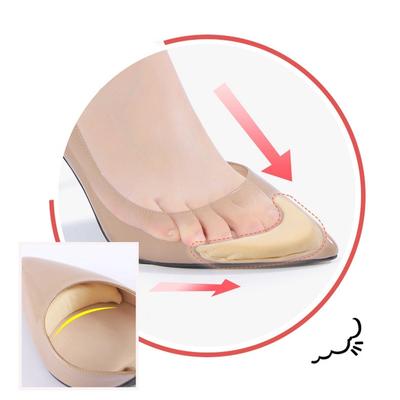 Zehenstopfen High Heel Anti-Schmerz-Kissen Anti-Schmerz-Einlagen Einlegesohlen Zehenschuh-Zubehör Einlegesohlen Schuhpolster Schuhgrößenanpassung