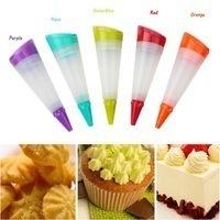 1 Set Decorative Pen 3pcs Nozzles Syringe Cylinder Silicone Pastry Cookie Icing Pen Cake Tool Cake Mold