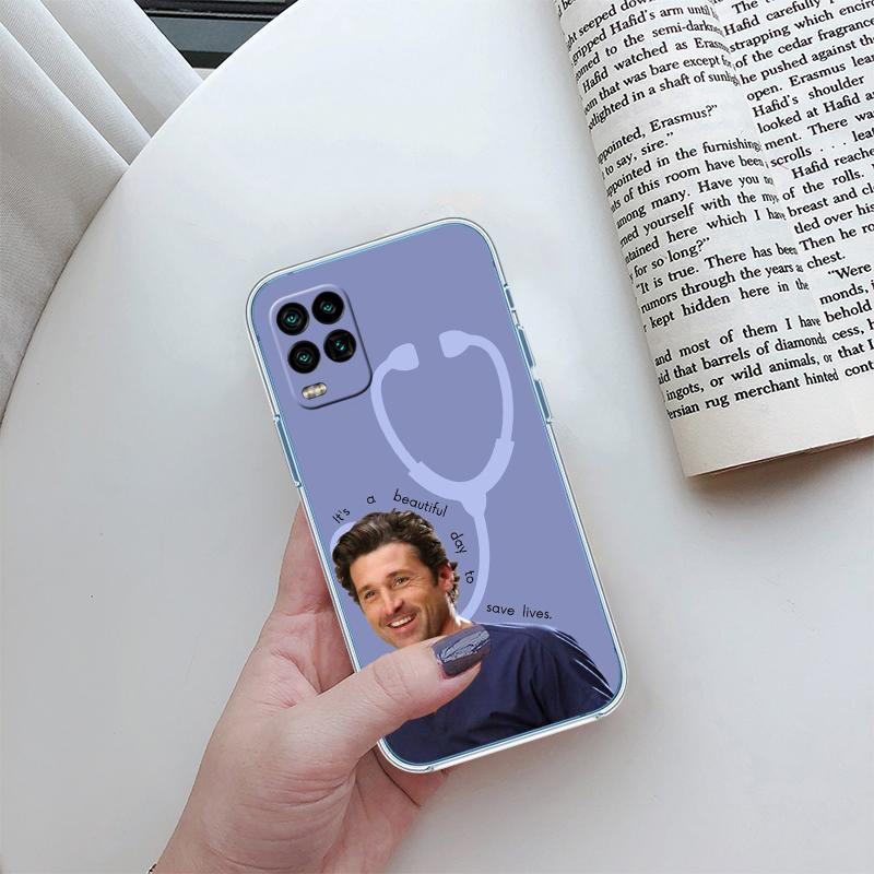RP34 Grey's Anatomy Transparent Phone Case for Samsung Galaxy A04 A04S A14 A23 A34 A54 M23 M33 M52 M53