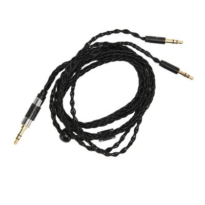 Headphone Cable Replacement 8 Core Silver Plated Sound Cable Replacement for MDR Z7 Z1R 3.5mm