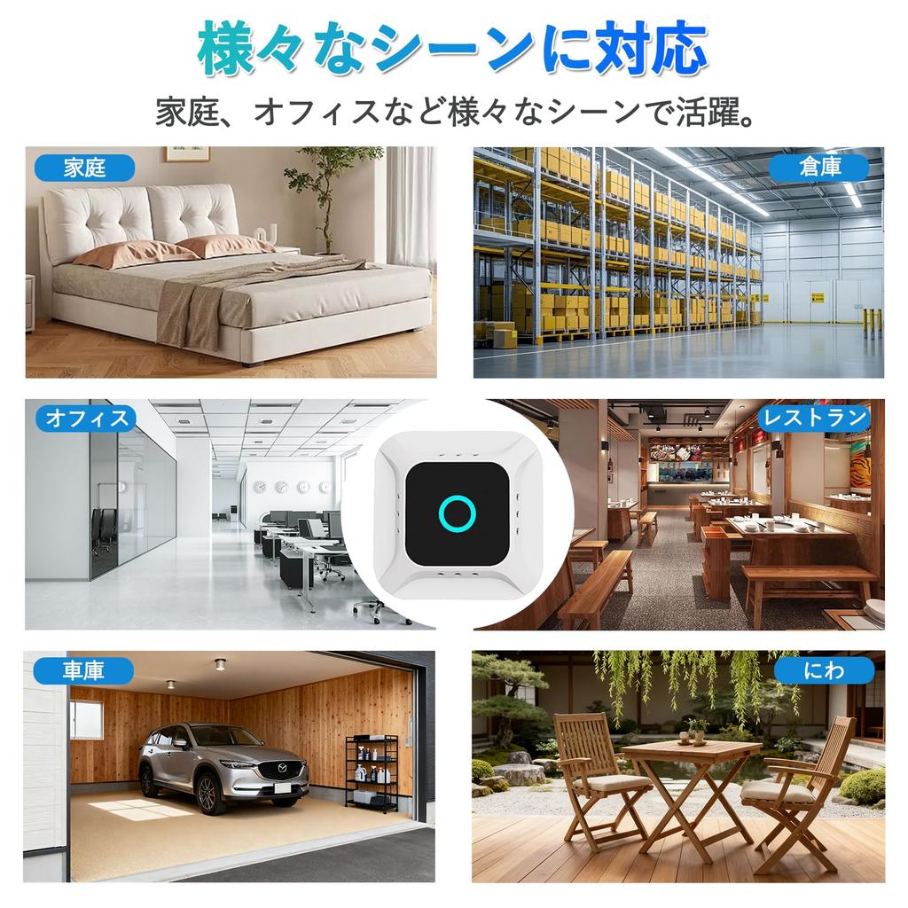 EvoAce Ultrasonic Mouse Repellent Pest Control Cockroach and Mouse Insect Effective Electromagnetic 12 LED Animal Child and Pet Japanese Instruction