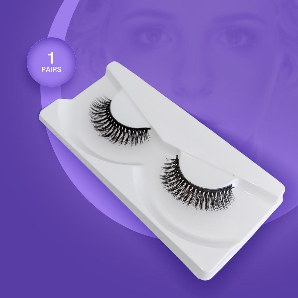 New Invisible Magnetic Eyeliner Liquid False Eyelashes - Celebrity Recommended, No Sagging, Easy To Wear