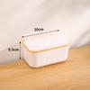 Seat Type/Wall Mounted Dual-purpose Tissue Box Wet Wipes Dispenser With Dust Lid Napkin Paper Case Box Home Car Napkin Holder