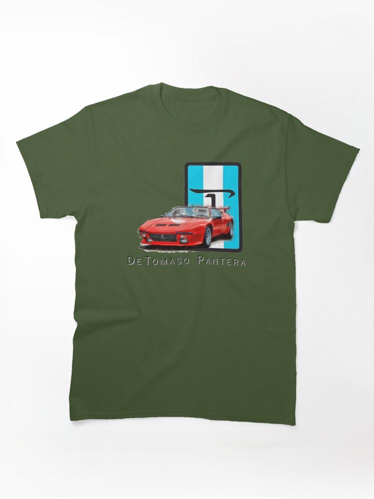 Pantera Red De Tomaso Pantera Classic Unisex T-Shirt