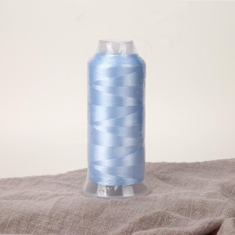 300D Polyester Embroidery Thread: Fine Ice Silk-Like Tassel Material for DIY Sewing and Embroidery.