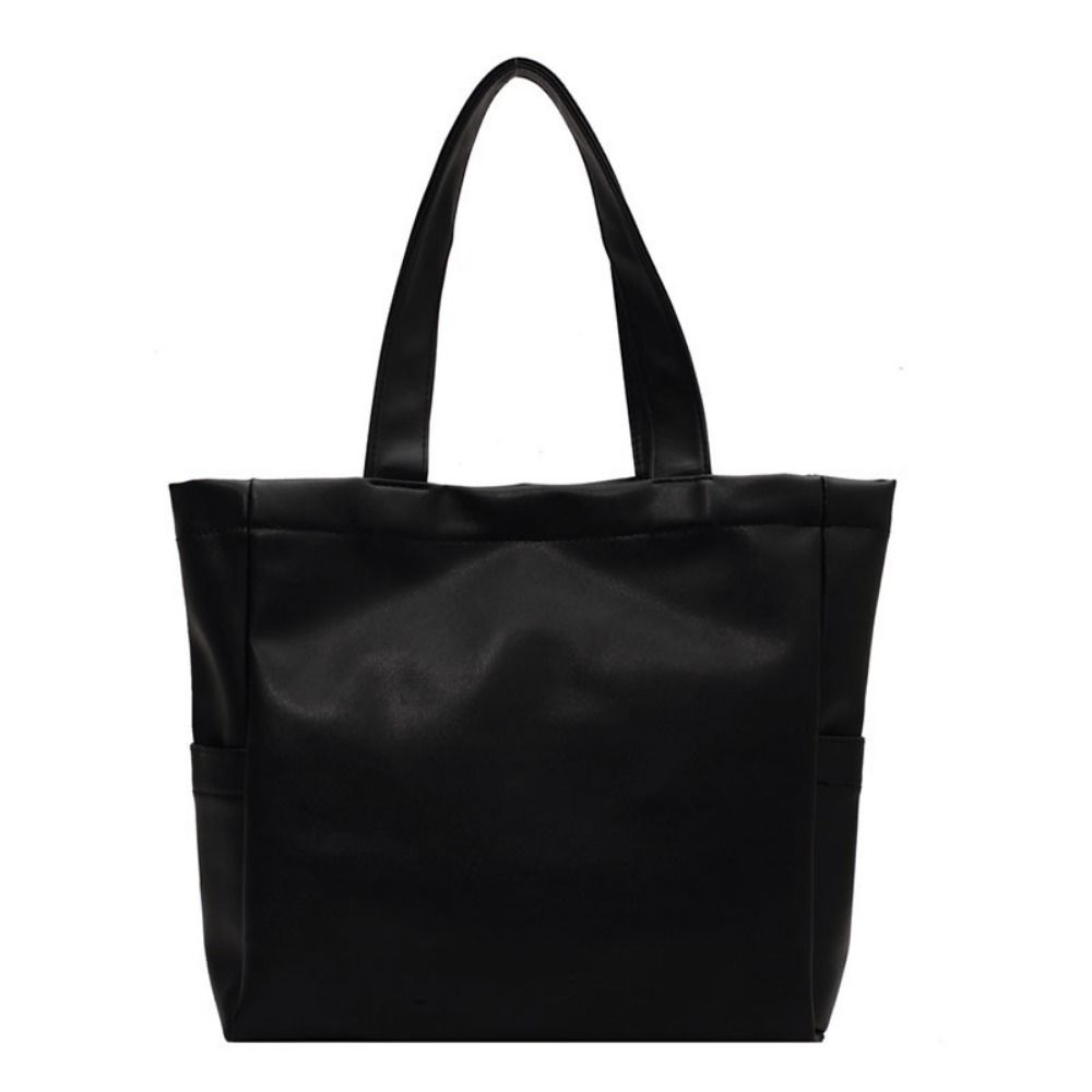 Vertical Square Large Capacity Handbag Magnetic Buckle Women's Commute Bag  College Student