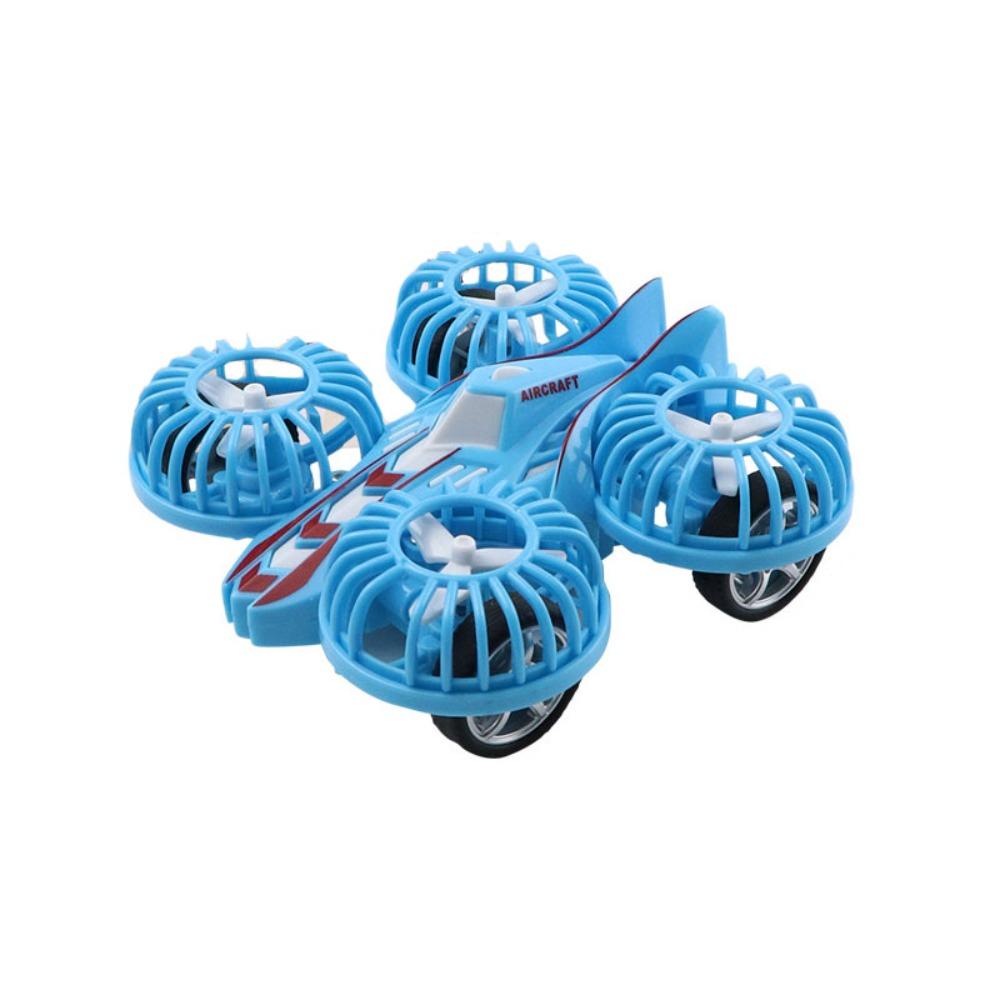 Shock-resistant Sliding Puzzle Model Car Rotating Wing Aircraft Car Simulation Model  Summer Beach