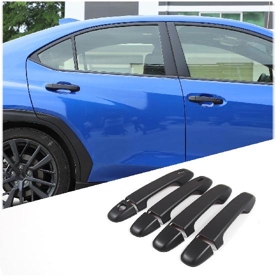 

PIUGILH Exterior Door Handle Cover Trim Compatible with Subaru WRX 2021-2023/Subaru Crosstrek 2023 2024 Accessories, ABS Car Car Trim Frame Cover матовый черный