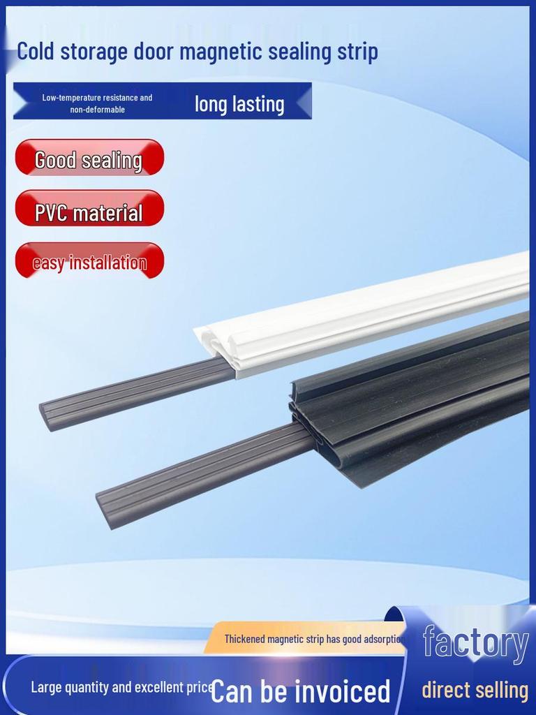 Guarnizione in Gomma Magnetica a Bassa Temperatura per Porte di Congelatori