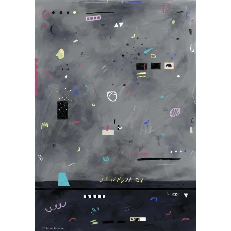 Pôster Original Série Abstrata Impressão Tela Arte Imagens Casa Para Sala de Estar e Quarto Parede Decoração Moderna