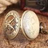 Retro Unisex Zodiac Constellation Aquarius Pocket Watches Gifts for Men Women with Chain