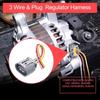 3 Wires Alternator Regulator Harness, 4Pack Alternator Pigtail Connector Plug