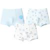 Joysepr Boys' Modal Cotton Boxer Briefs with Silk Crotch (3-Pack)