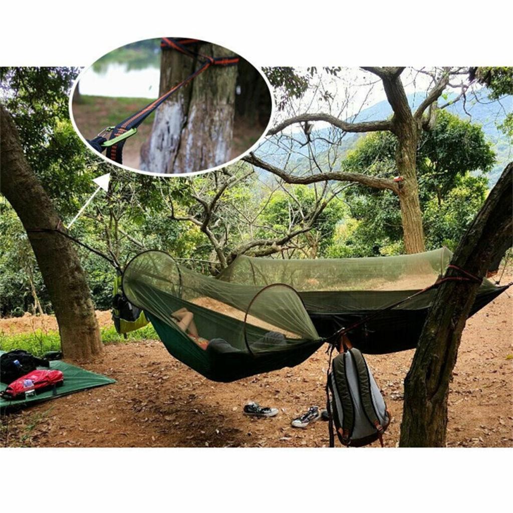 Heavy Duty Hammock Straps Set 2PCS, 10 Feet Long, 1000 lbs Capacity, Adjustable Tree Friendly Suspension Kit