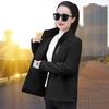 Women's Autumn and Winter Warm Standing Collar Fleece Cardigan Jacket